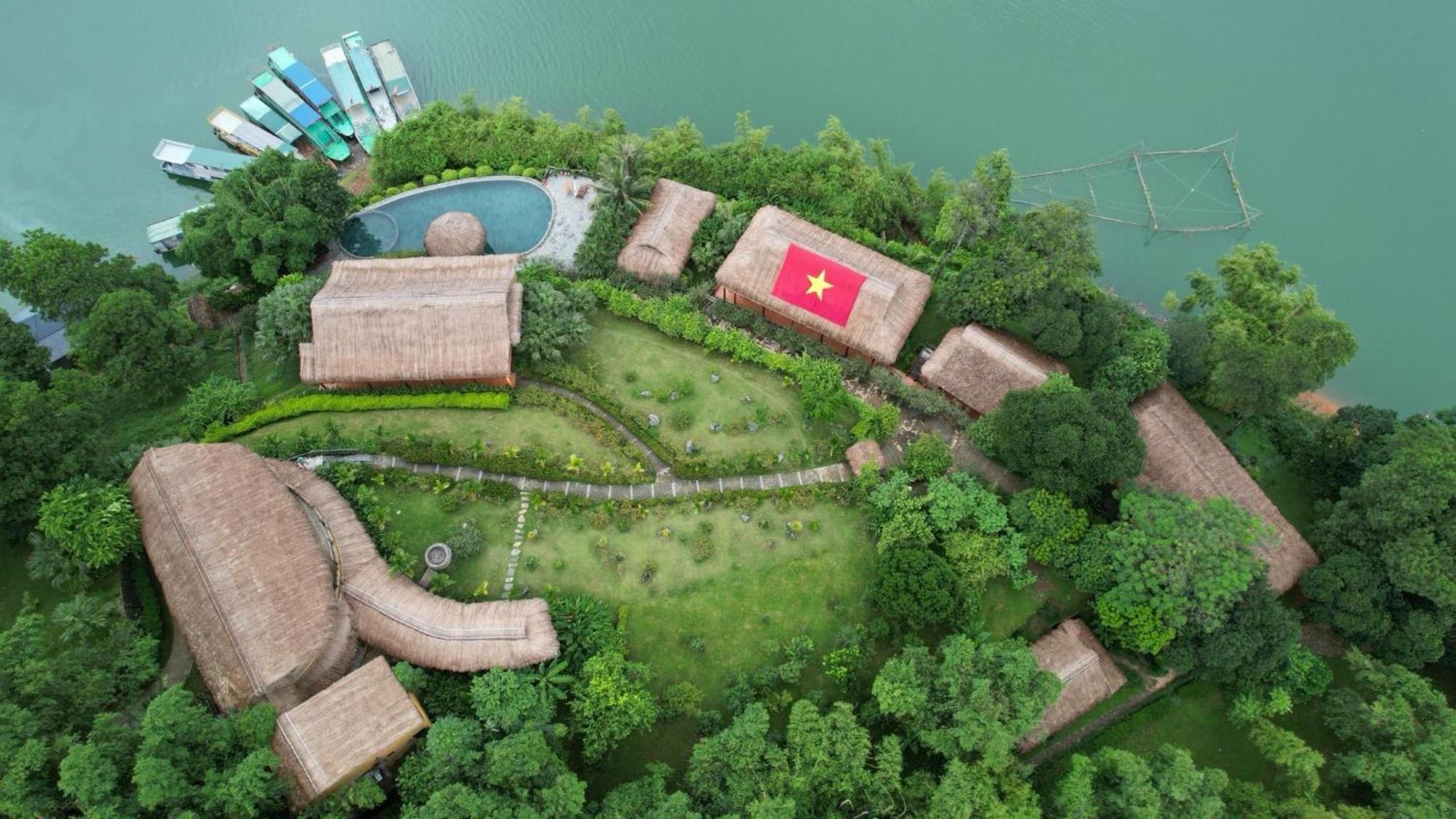 Mai Chau Hideaway Lake Resort Exteriör bild